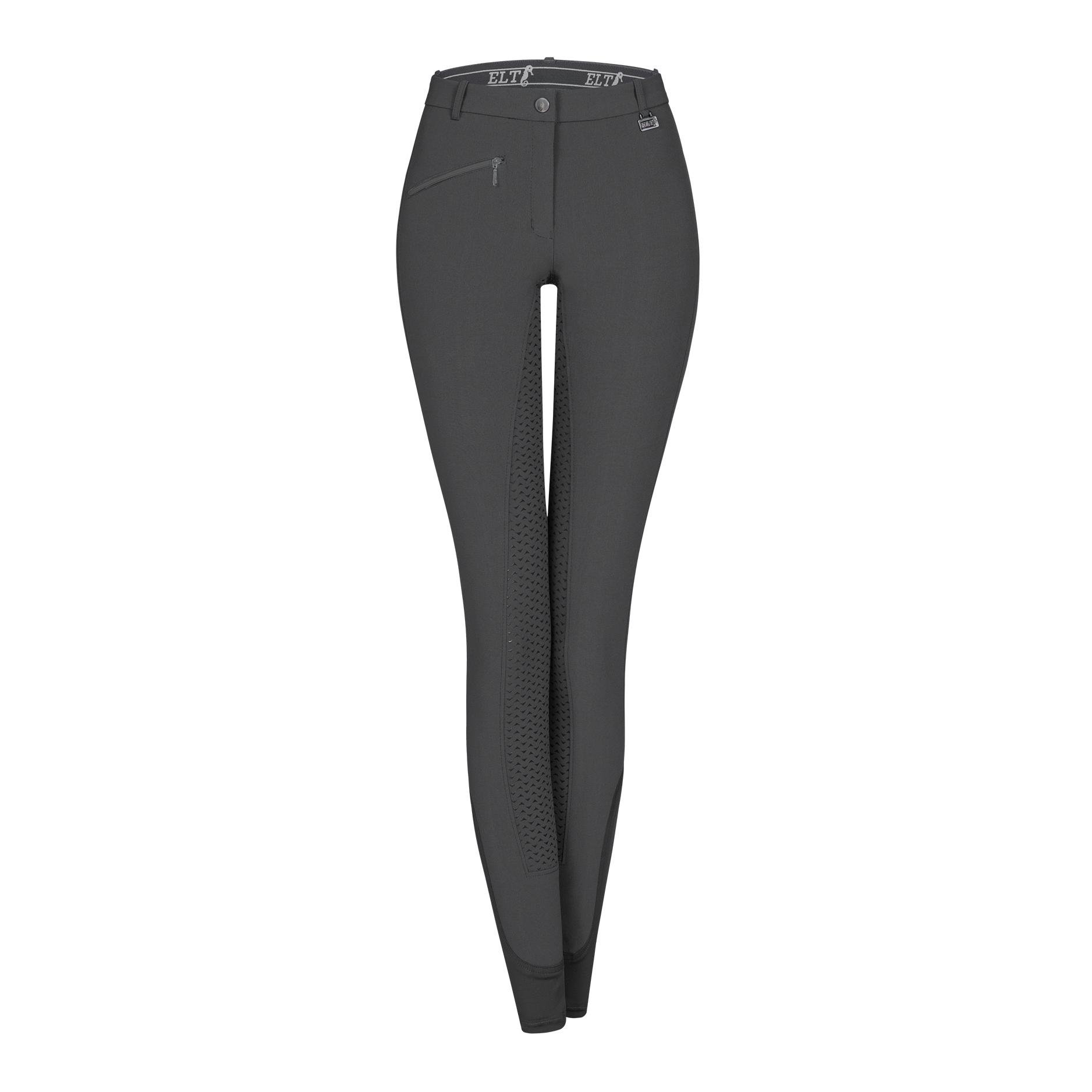 Elt Micro Sport Pro Silikon Reithose Damen - asphalt