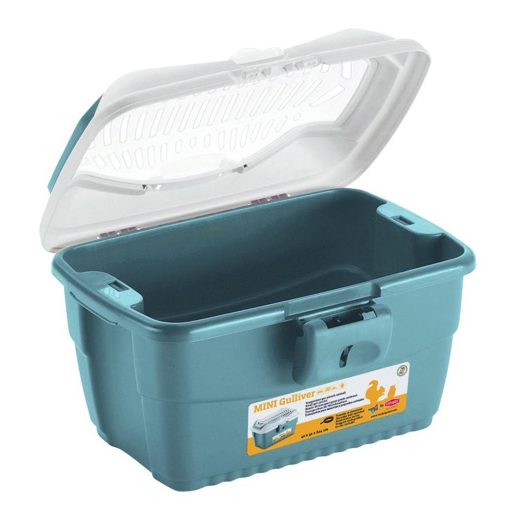Kerbl Mini Gulliver Transportbox - Glacier-deepsea -