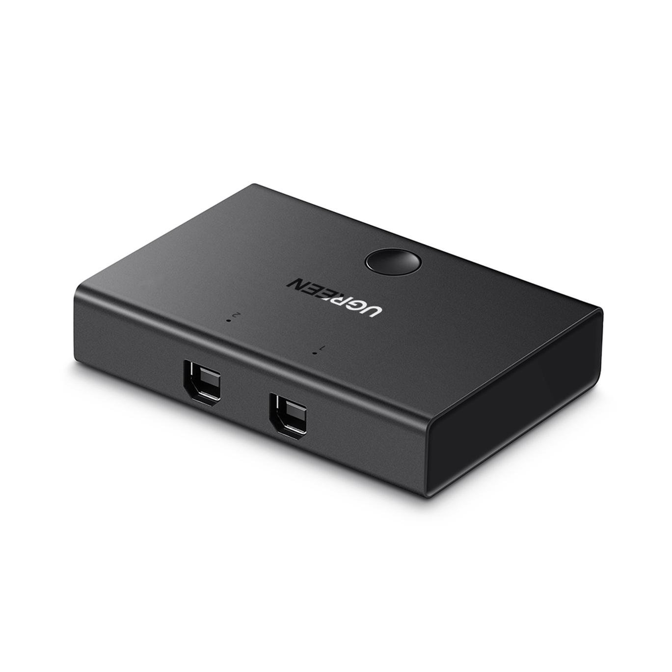 Ugreen USB 2.0 Sharing Switch 2x1 - Schwarz