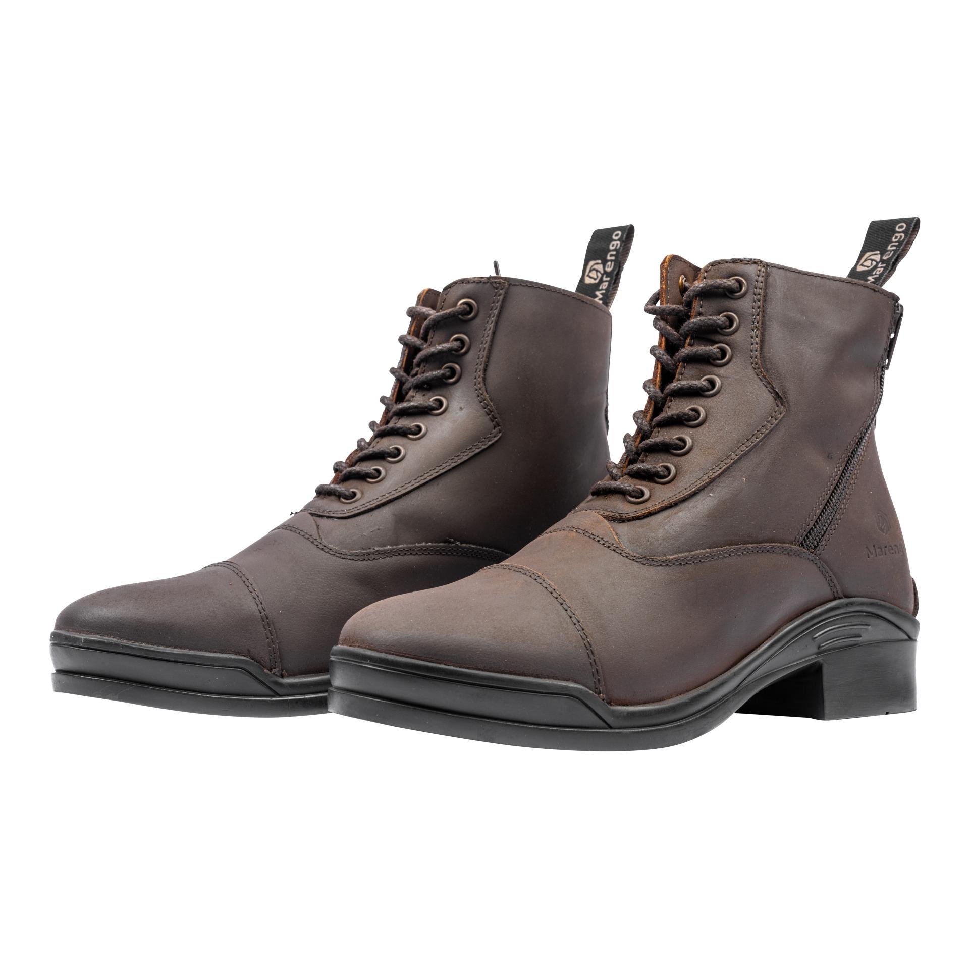 Marengo Reitstiefelette Working Pro Echtleder - Braun
