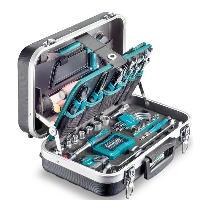 technocraft ABS-Werkzeug-Koffer 'PRO MINI 109' - Schwarz/Grau -