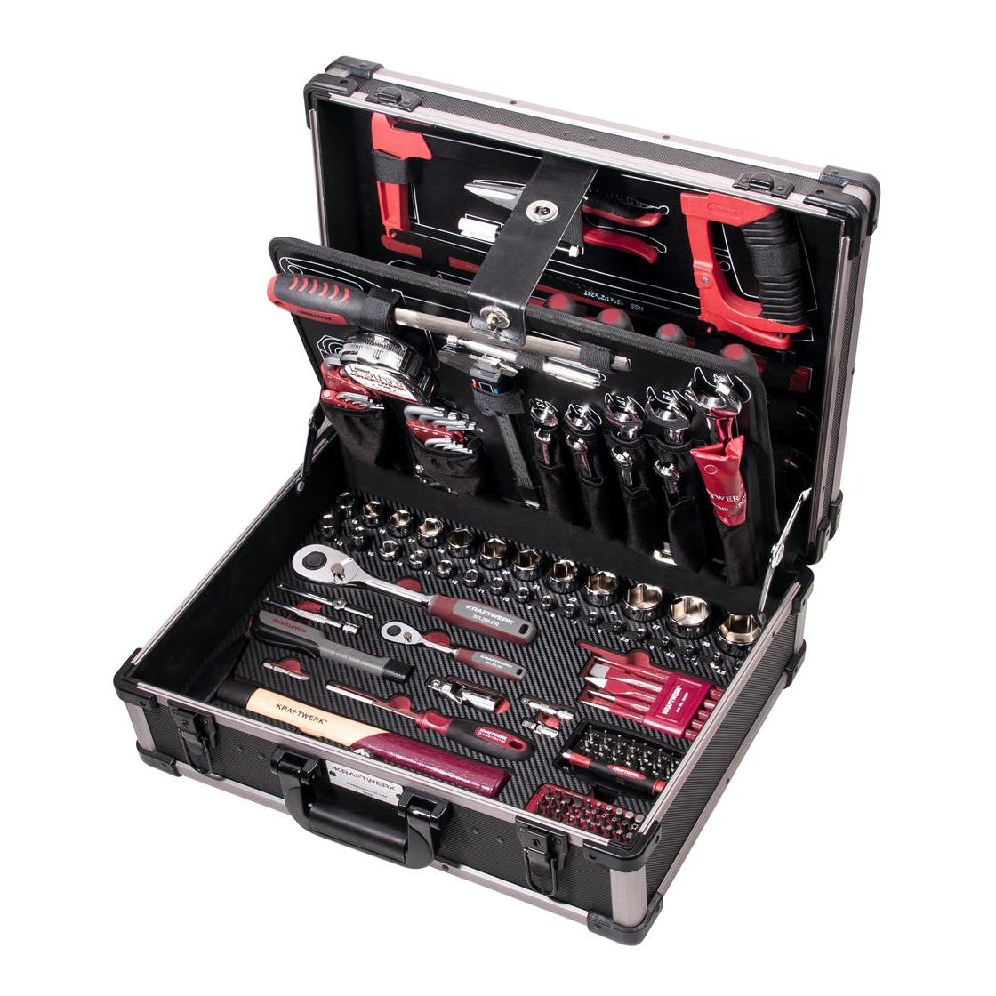 Kraftwerk Werkzeugkoffer Pro Line - 263-teilig - Anthrazit -