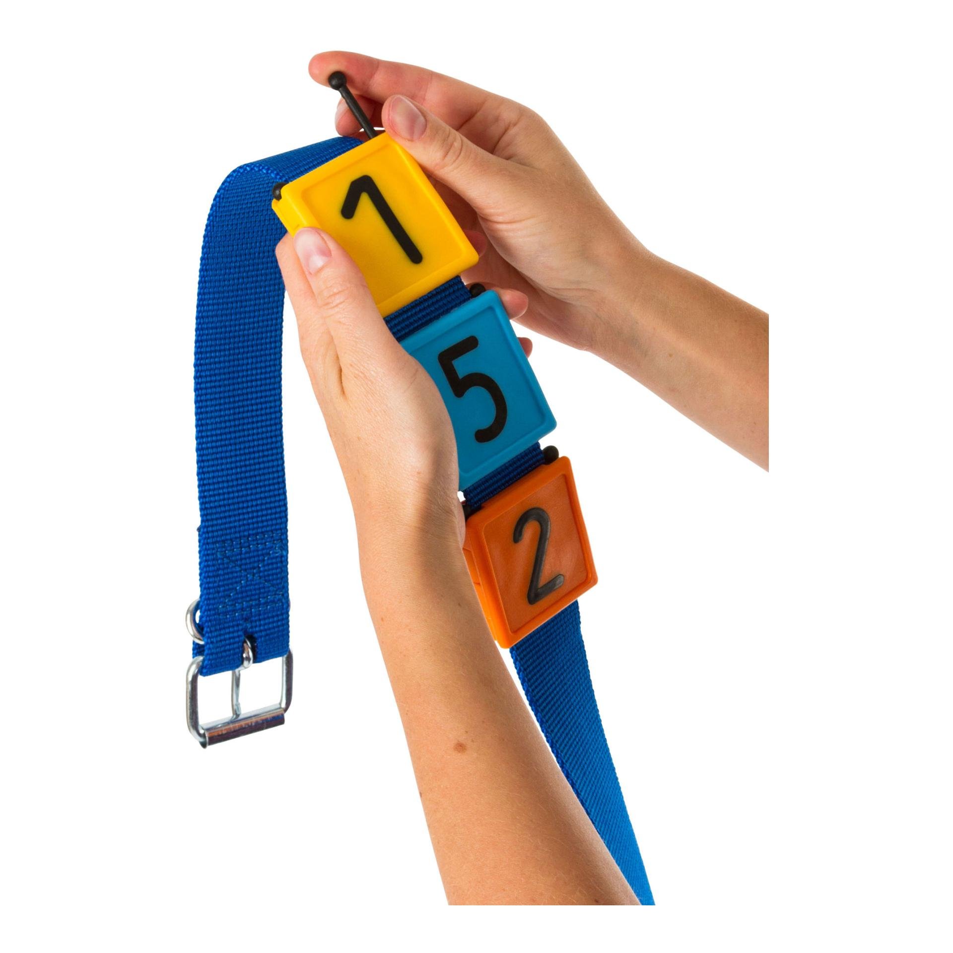 Kerbl Halsbandnummer Duo - 6er Pack - Bunt -