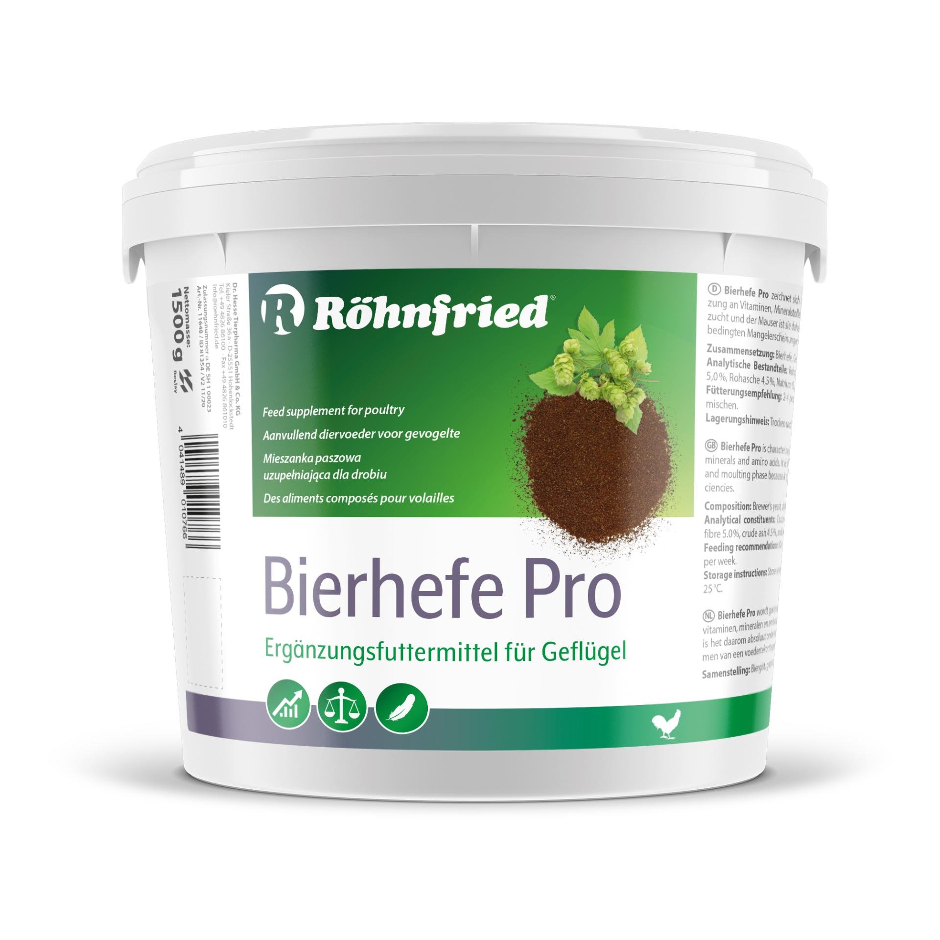 Röhnfried Bierhefe Pro - Futterergänzungsmittel - Neutral