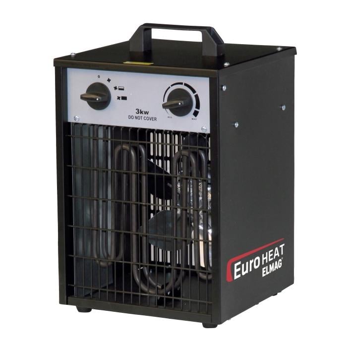 ELMAG Elektro-Heizgerät Euroheat WE 3000 - Schwarz -