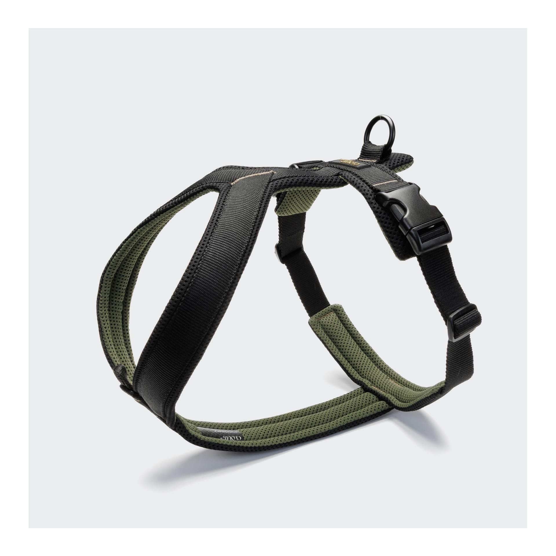 Cloud 7 Y-1-Hundegeschirr Air-Mesh - Black
