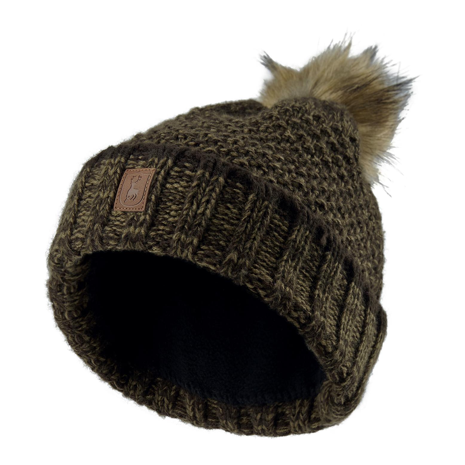 Deerhunter Strickmütze Damen - grün
