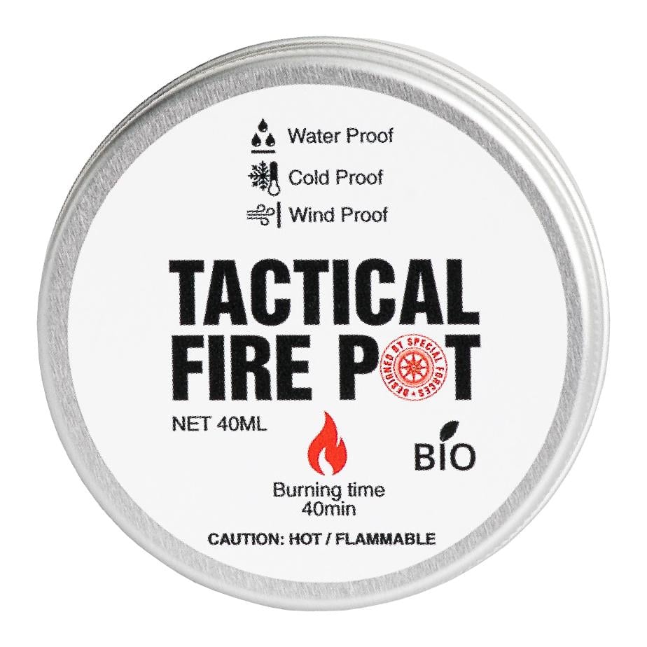 Tactical Foodpack Tactical Fire Pot 40ml - Silber -
