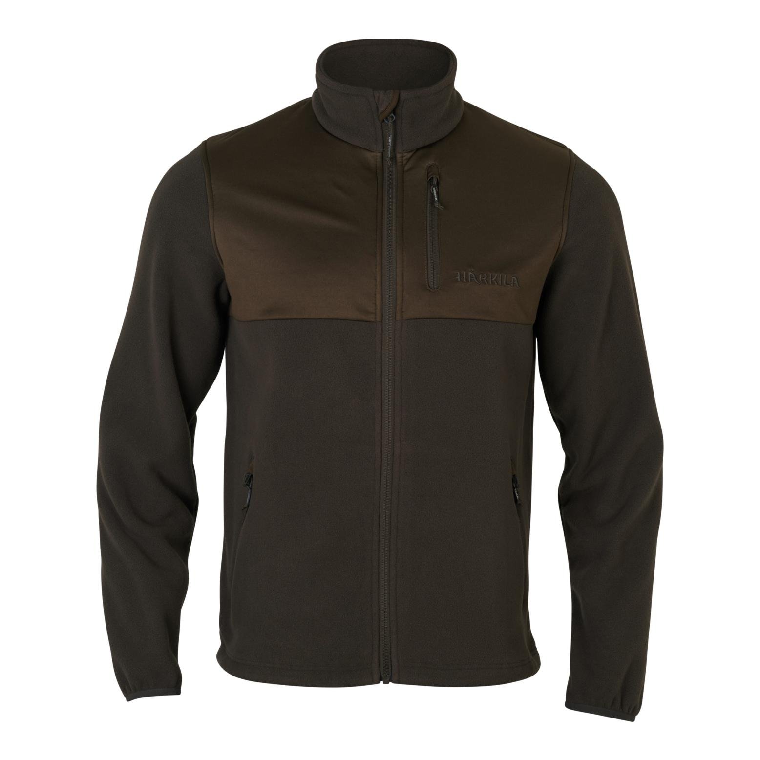 Härkila Herren Steinn Fleecejacke - Shadow Brown -