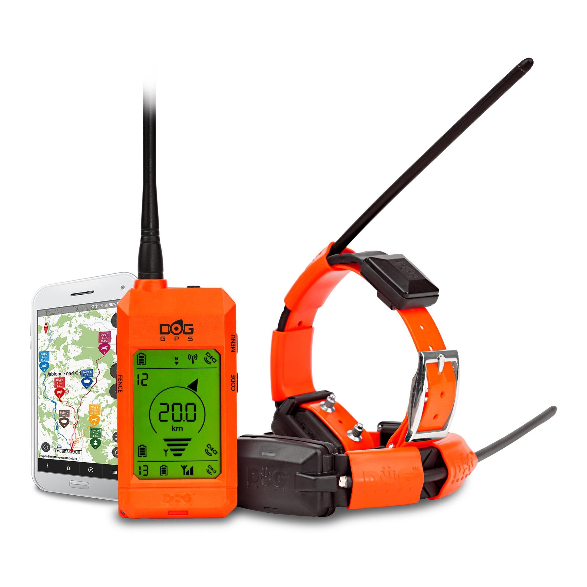 Dogtrace GPS X30 Hundeortungsgerät - Orange -