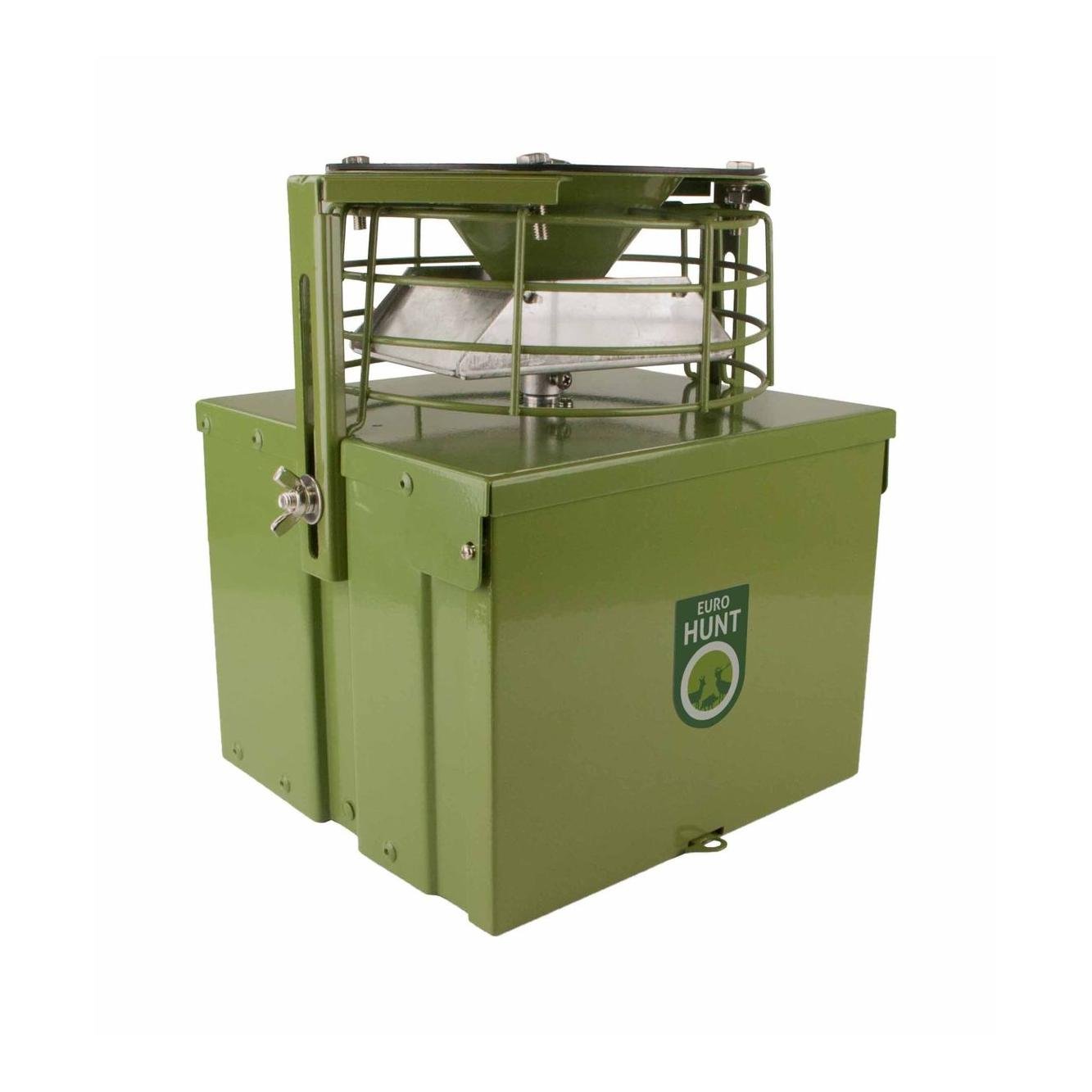 EUROHUNT Kirrautomat PRO 12 V - Olivgrün -