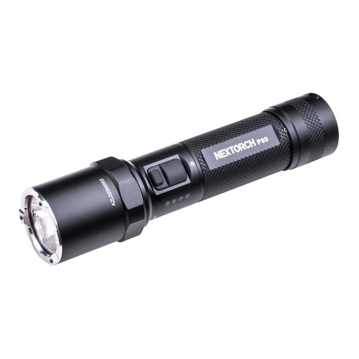 Nextorch P80 LED Taschenlampe - Schwarz -