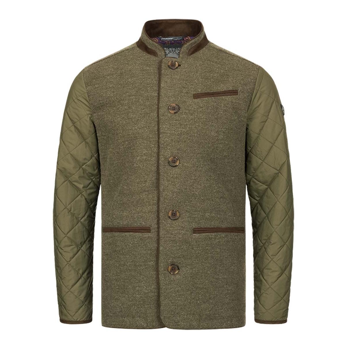 Blaser Herren Casual Jacke Leon - Dunkel Oliv -