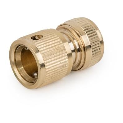 Bradas Schnellkupplung ohne Anschlag 1/2' - Messing - Gold -