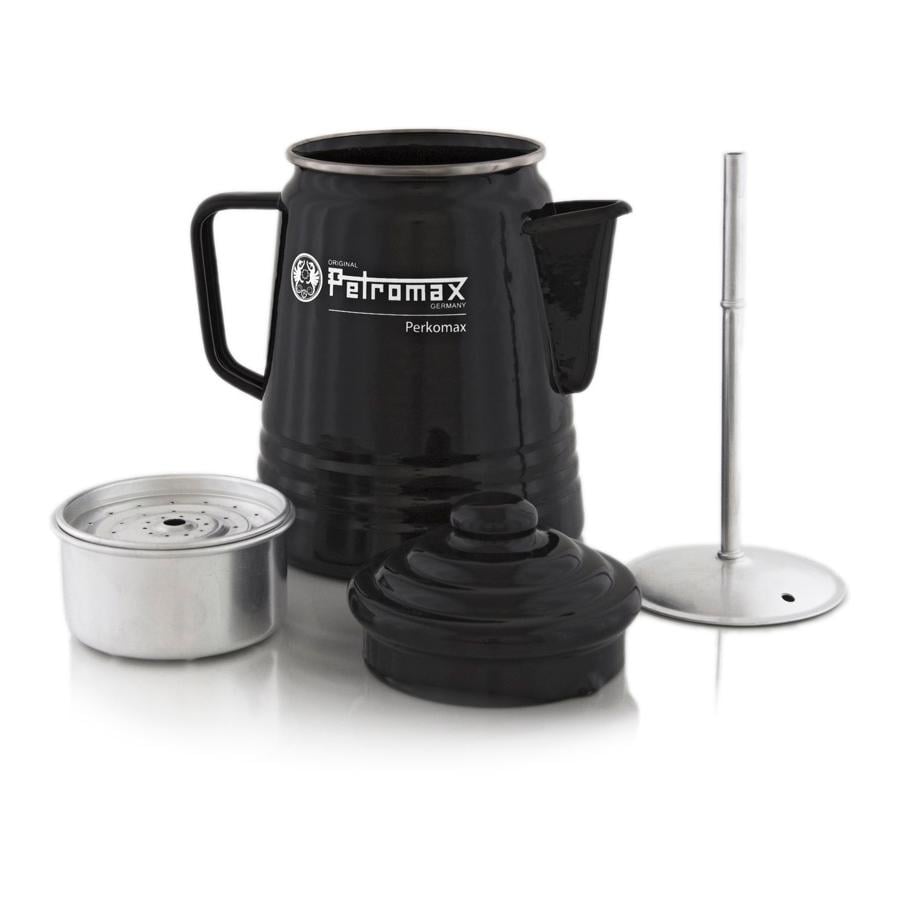 Petromax Emaille Kaffeekanne - Schwarz -