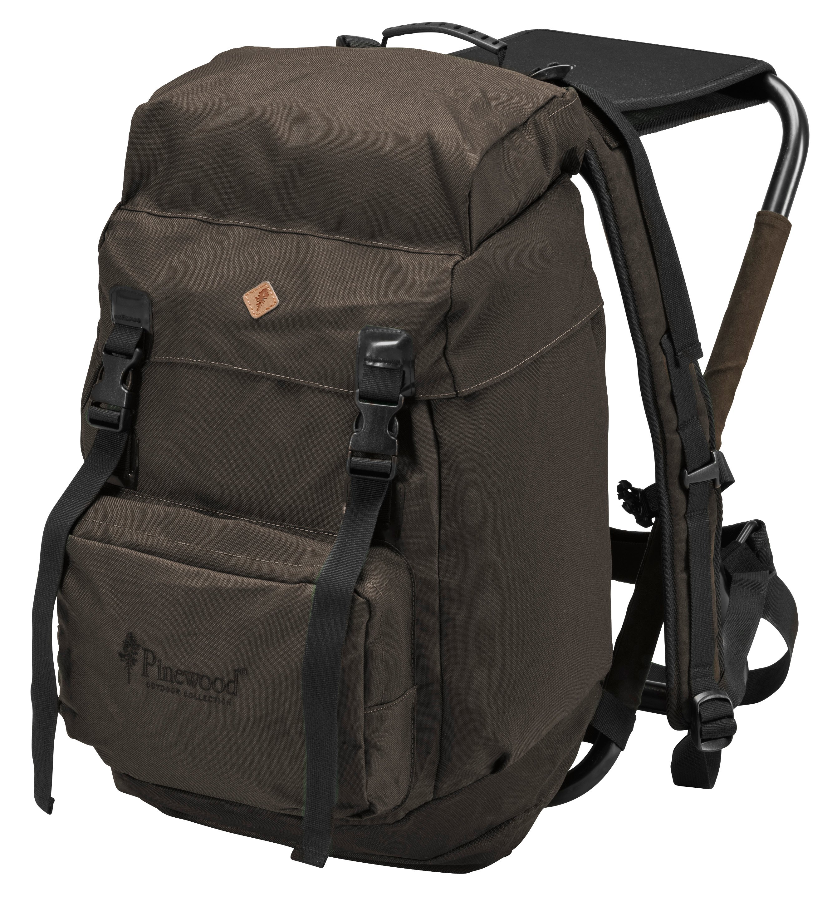 Pinewood Sitz-Rucksack 35 L - Suede Brown -
