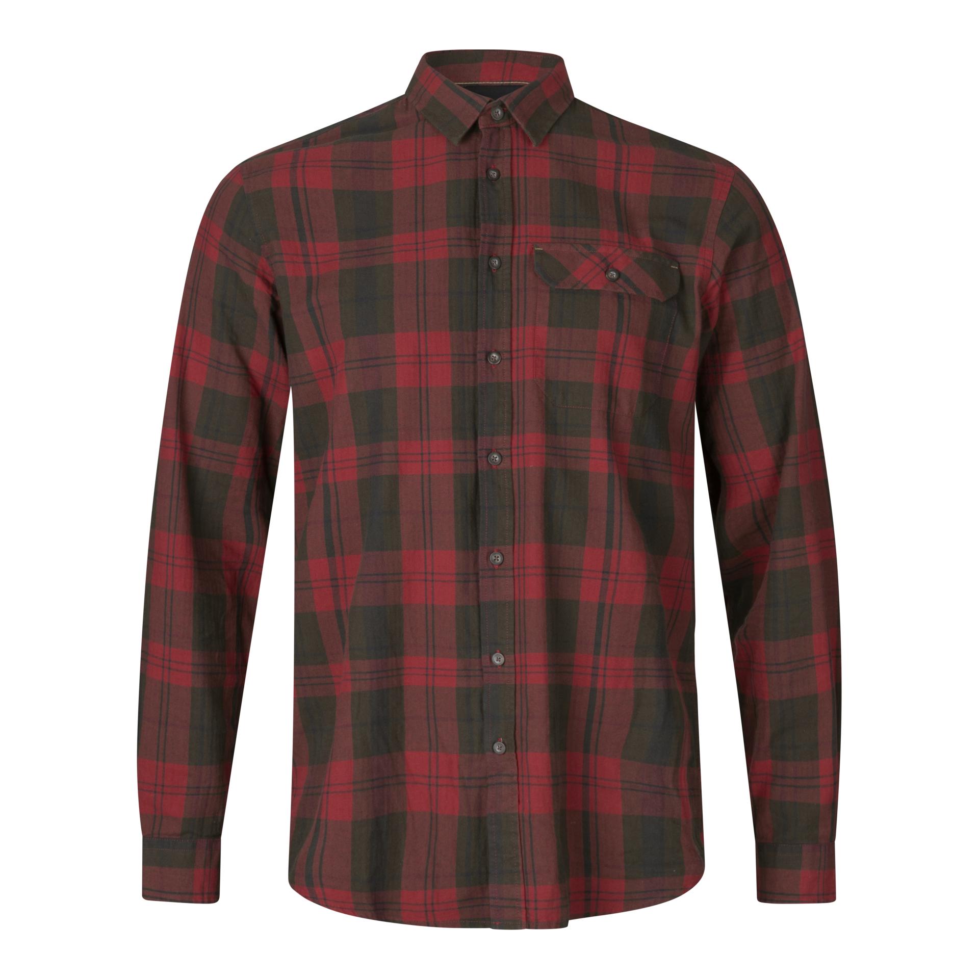 Seeland Highseat Hemd - red forest check