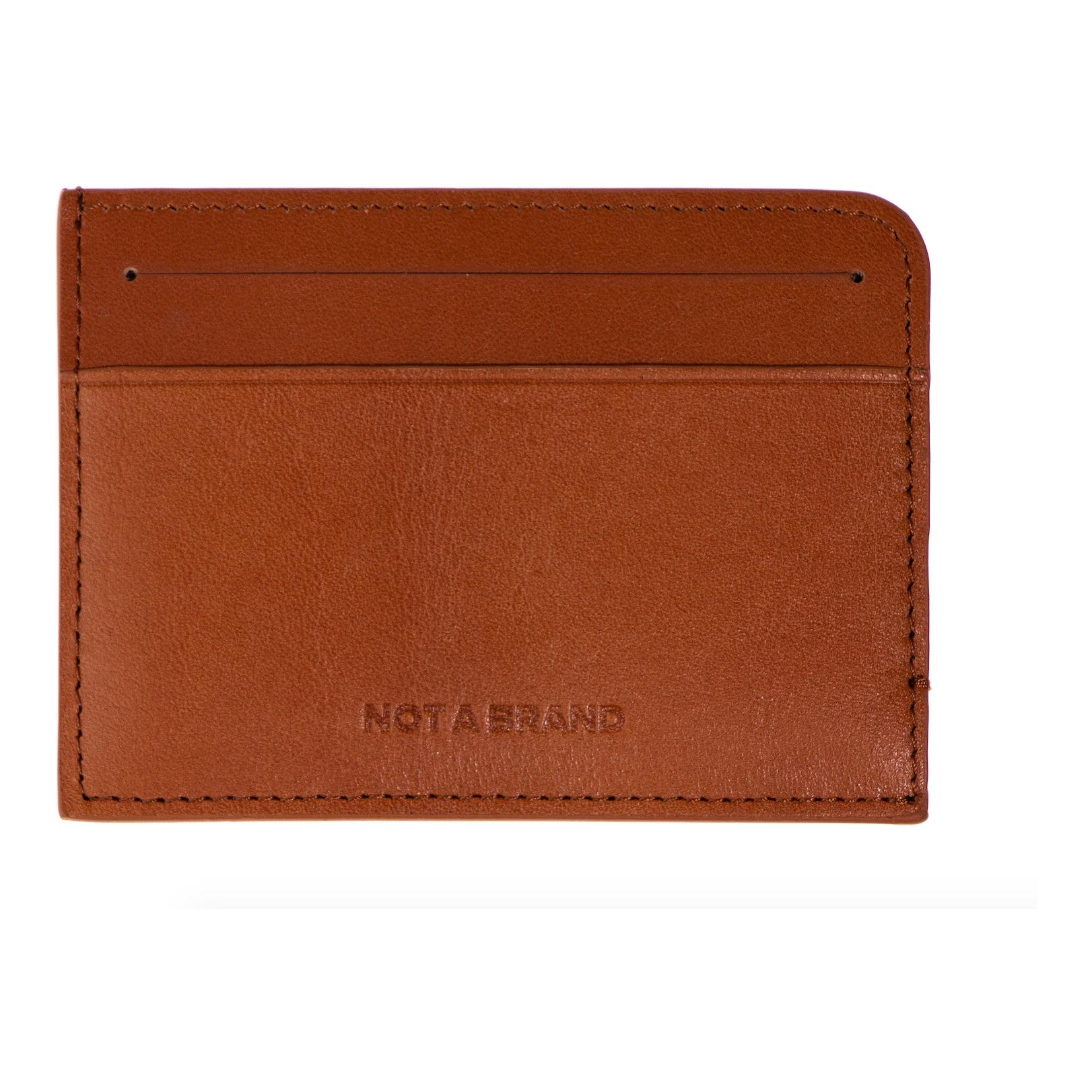 Not A Brand Ledercardholder Karten-Etui - braun