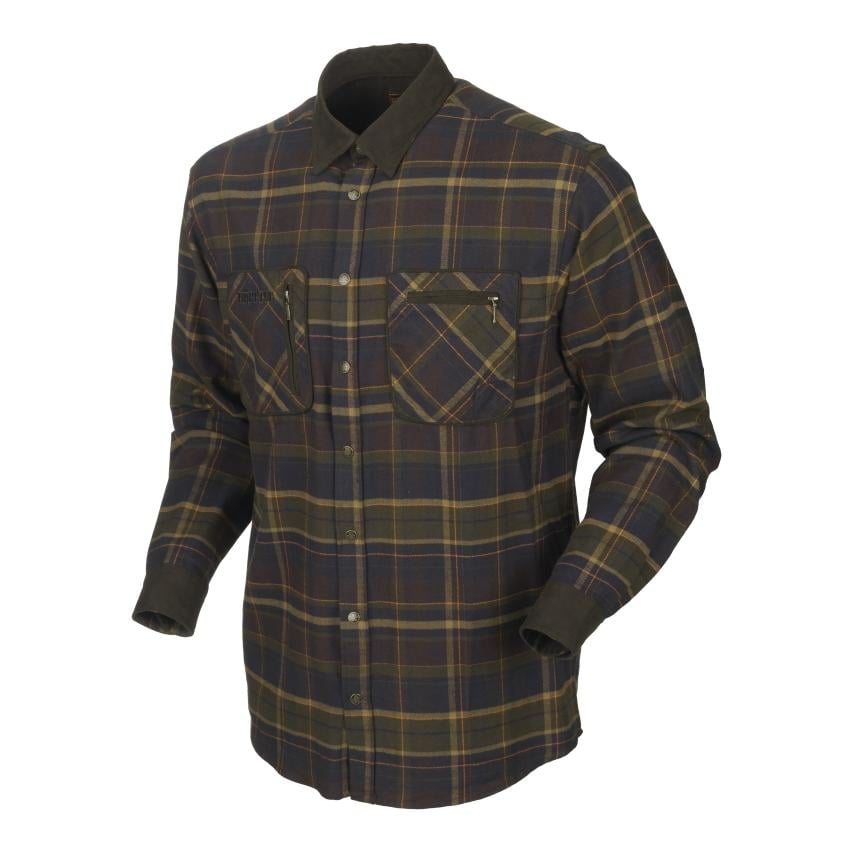 Härkila Pajala Hemd - mellow brown check