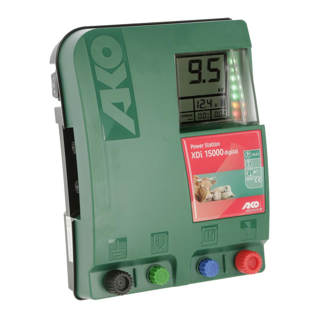 AKO Power Station XDi 15000 Digital Weidezaungerät - Grün -