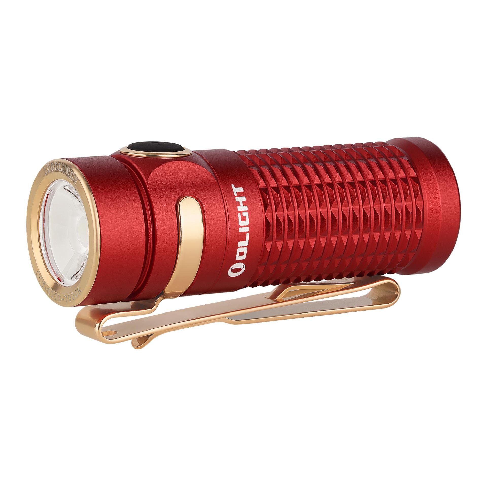 Olight Baton 3 LED Taschenlampe - Rot