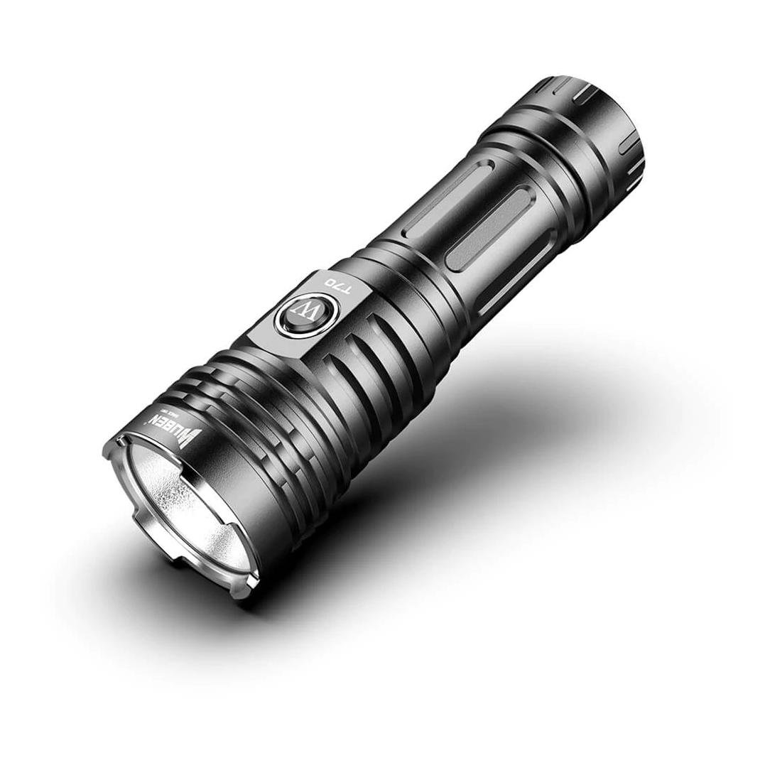 Wuben T70 LED Taschenlampe - Schwarz -