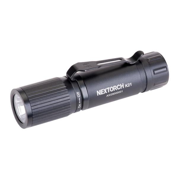 Nextorch LED Taschenlampe K21 - Schwarz -