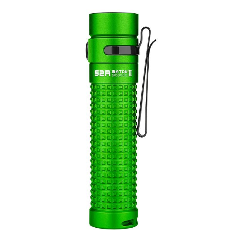 Olight S2R Baton II LED Taschenlampe - Lime Green