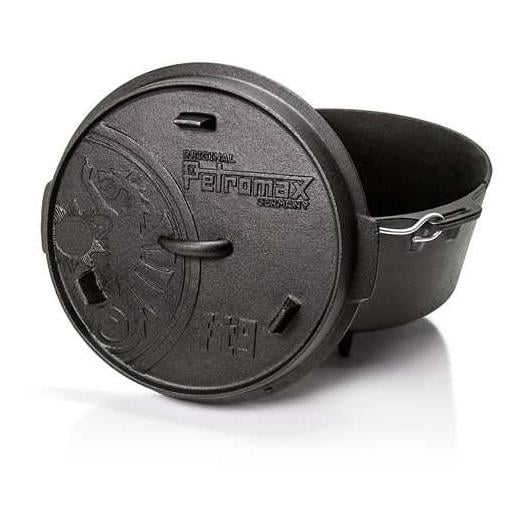 Petromax Feuertopf ft9, 8 L - Schwarz -