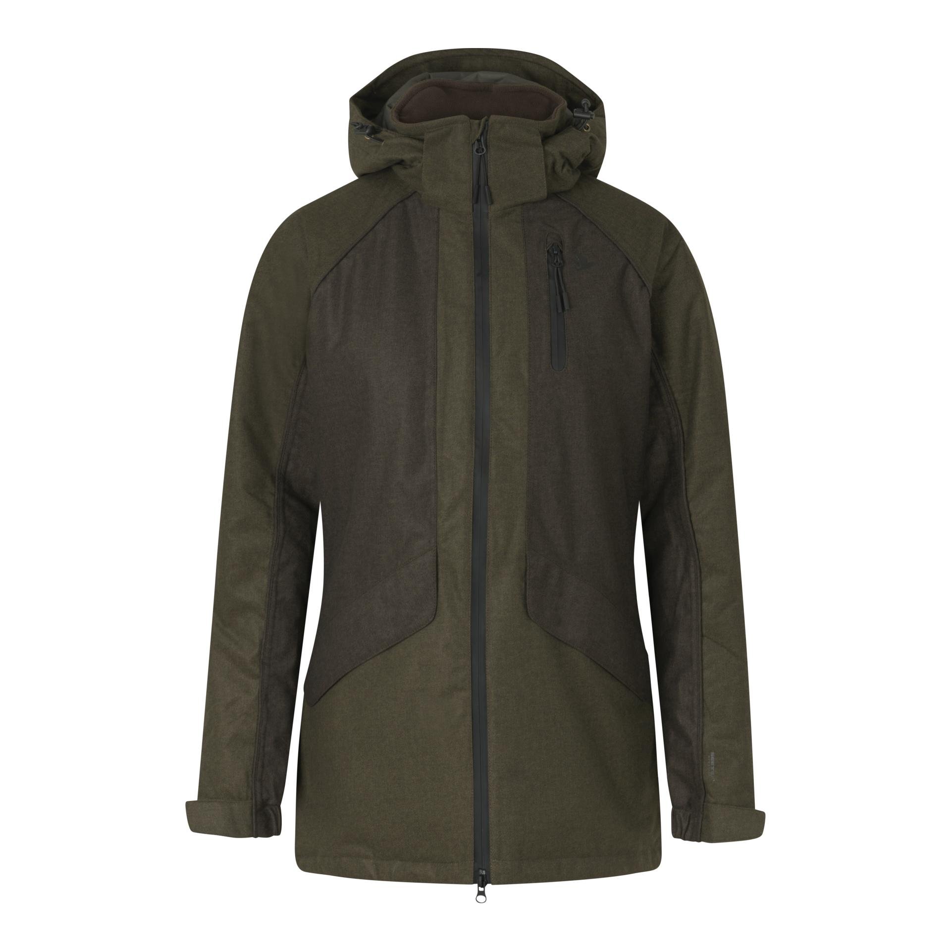 Seeland Avail Aya Insulated Jacke Damen - Pine green/Demitasse brown -