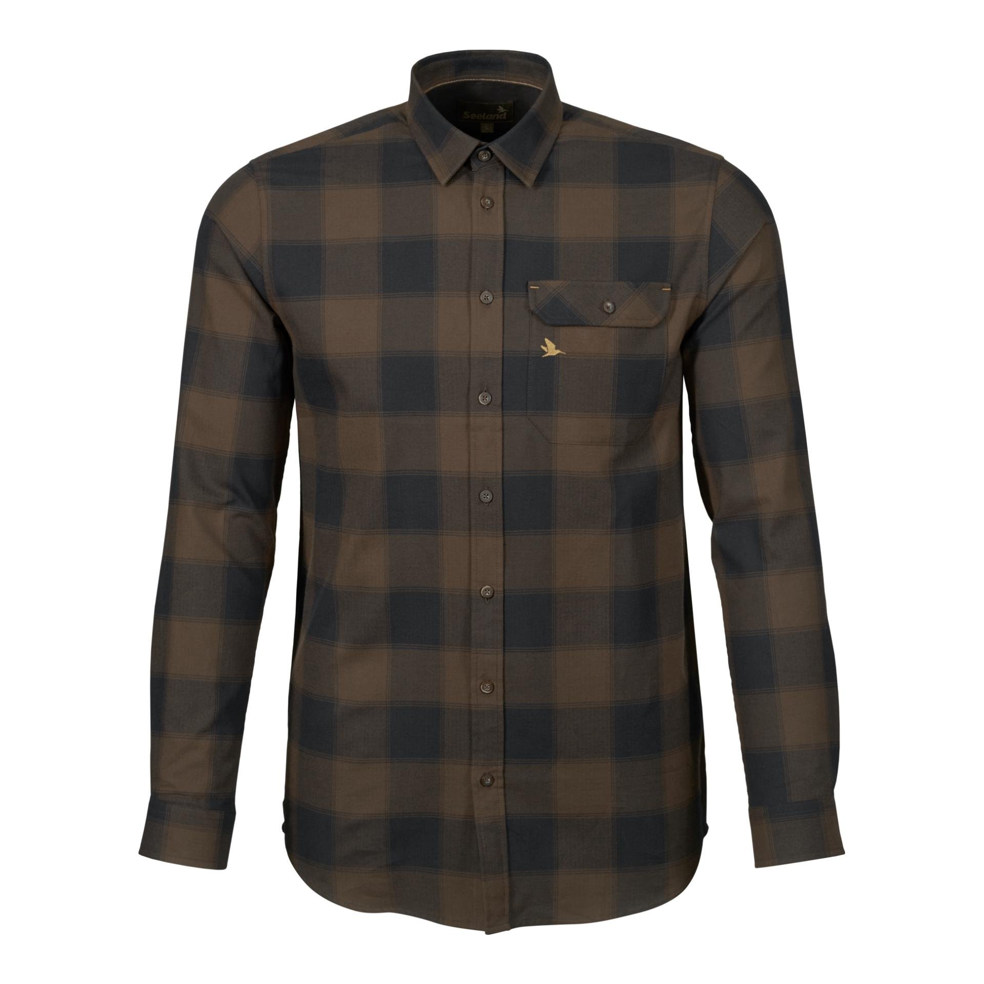 Seeland Highseat Hemd - hunter brown