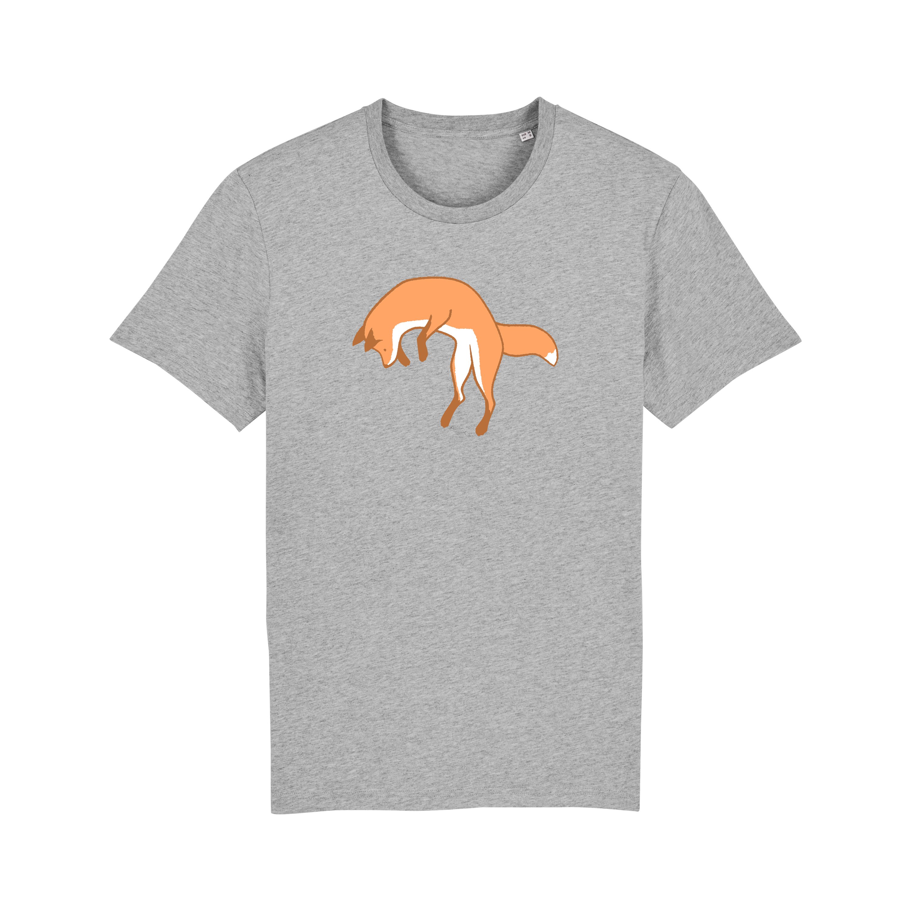 orsino Fuchsjagd Bio T-Shirt - Heather Grey -