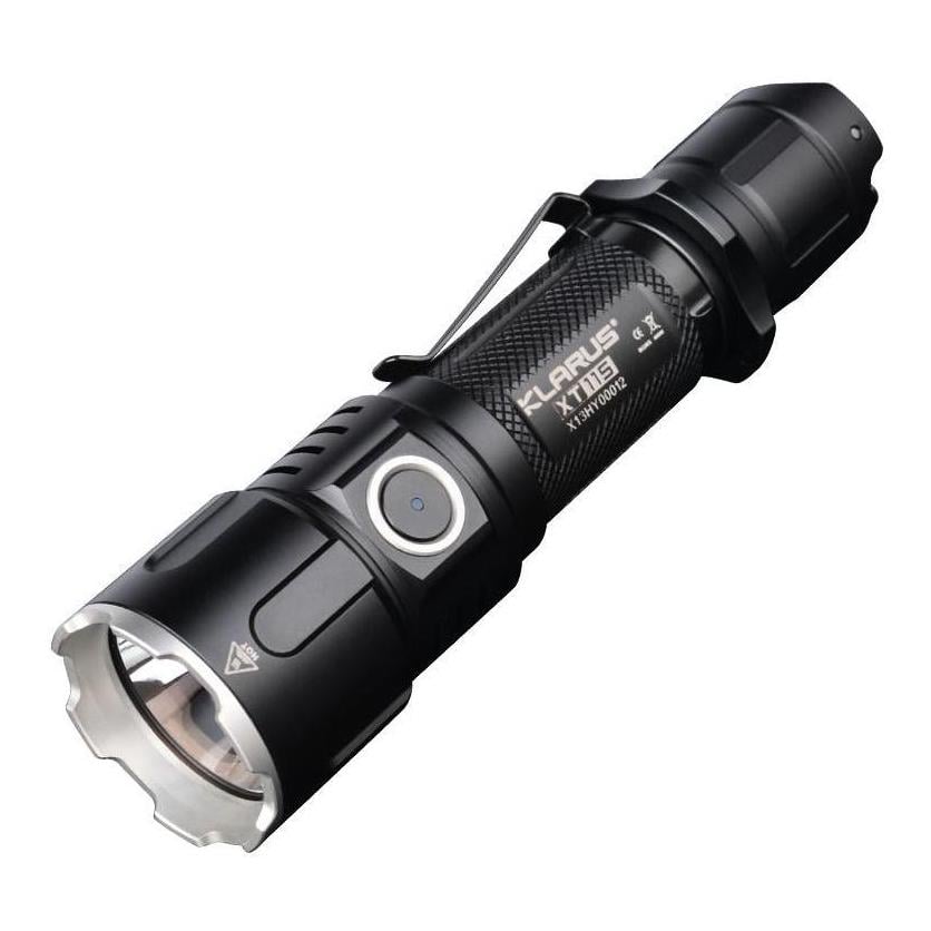 Klarus XT11S Taschenlampe - Cree XP-L HI V3 LED - Schwarz -