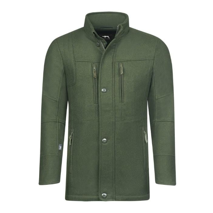Jagdhund Lodenjacke Herren Gamskogel 2 - Grün