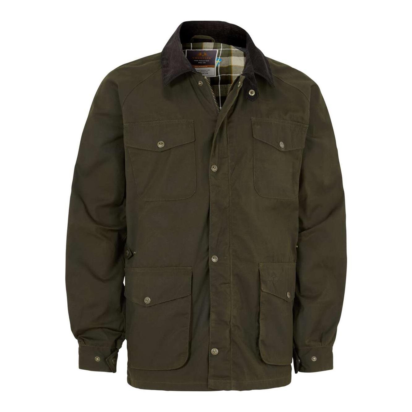 Swedteam 1919 Waxed M Jacke - grün