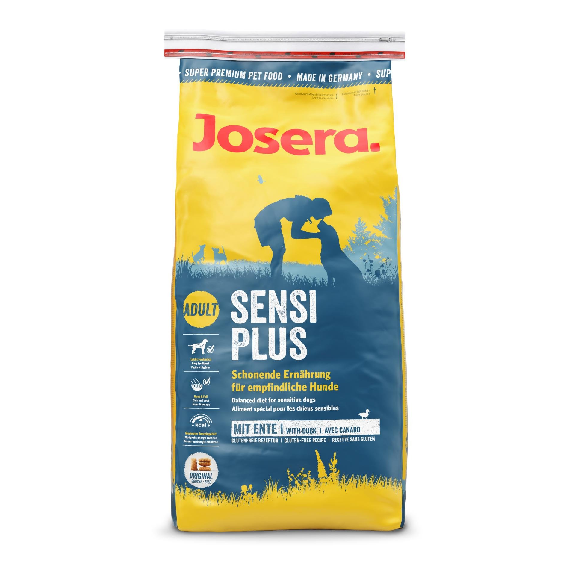 Josera SensiPlus Trockenfutter für sensible Hunde - Natur -