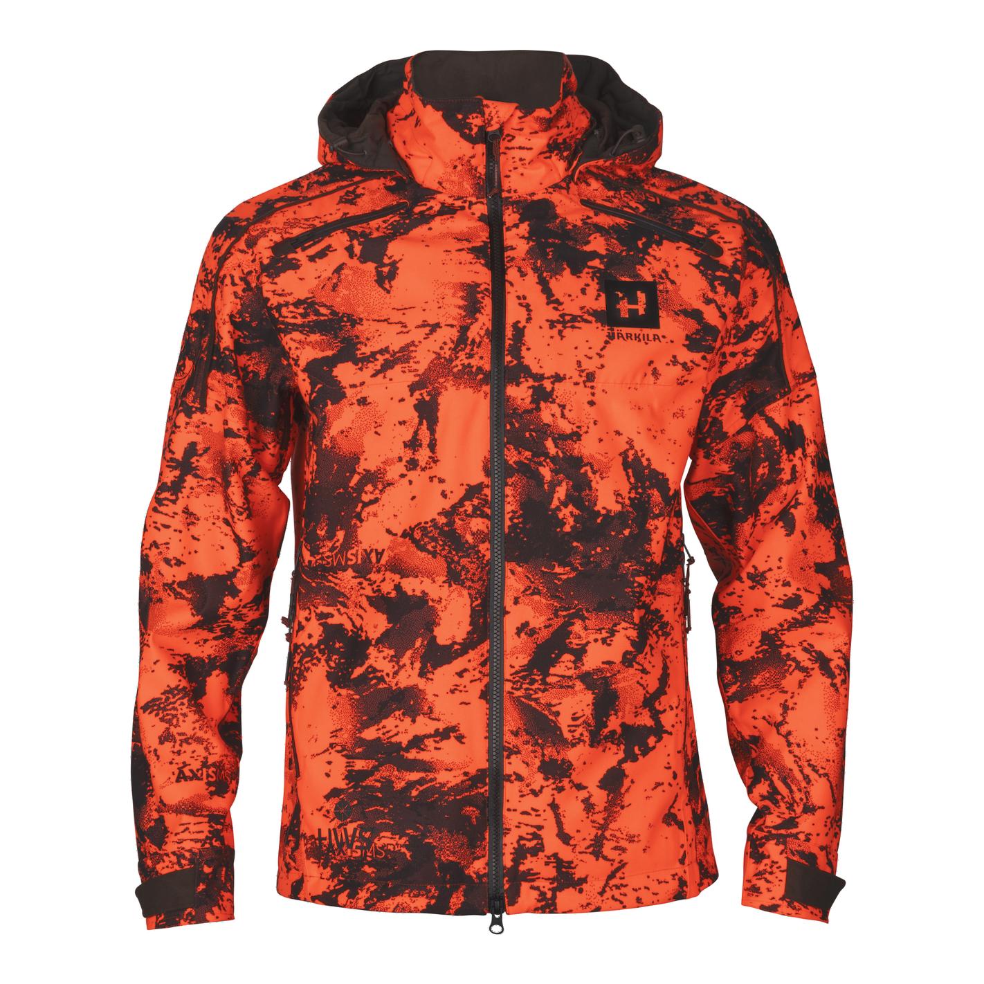 Härkila Wildboar Pro Camo HWS Jacke - AXIS MSP®Orange Blaze -