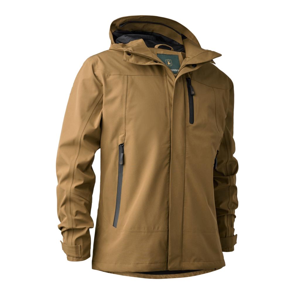 Deerhunter Sarek Shell Jacke mit Kapuze Herren - Butternut -