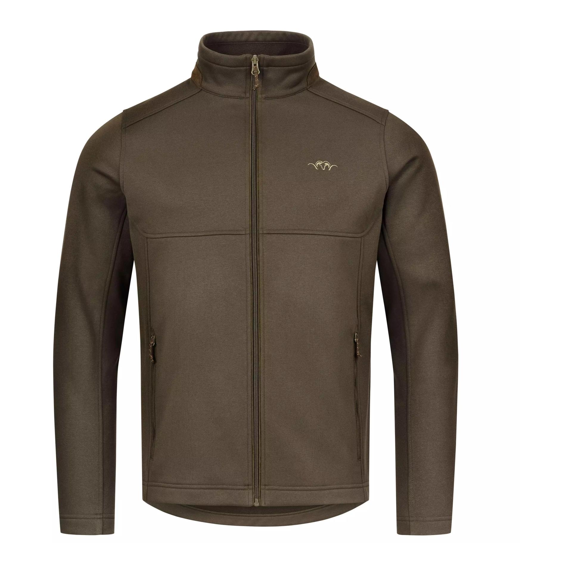 Blaser Herren Fleece Jacke Kylar - Dunkelbraun -