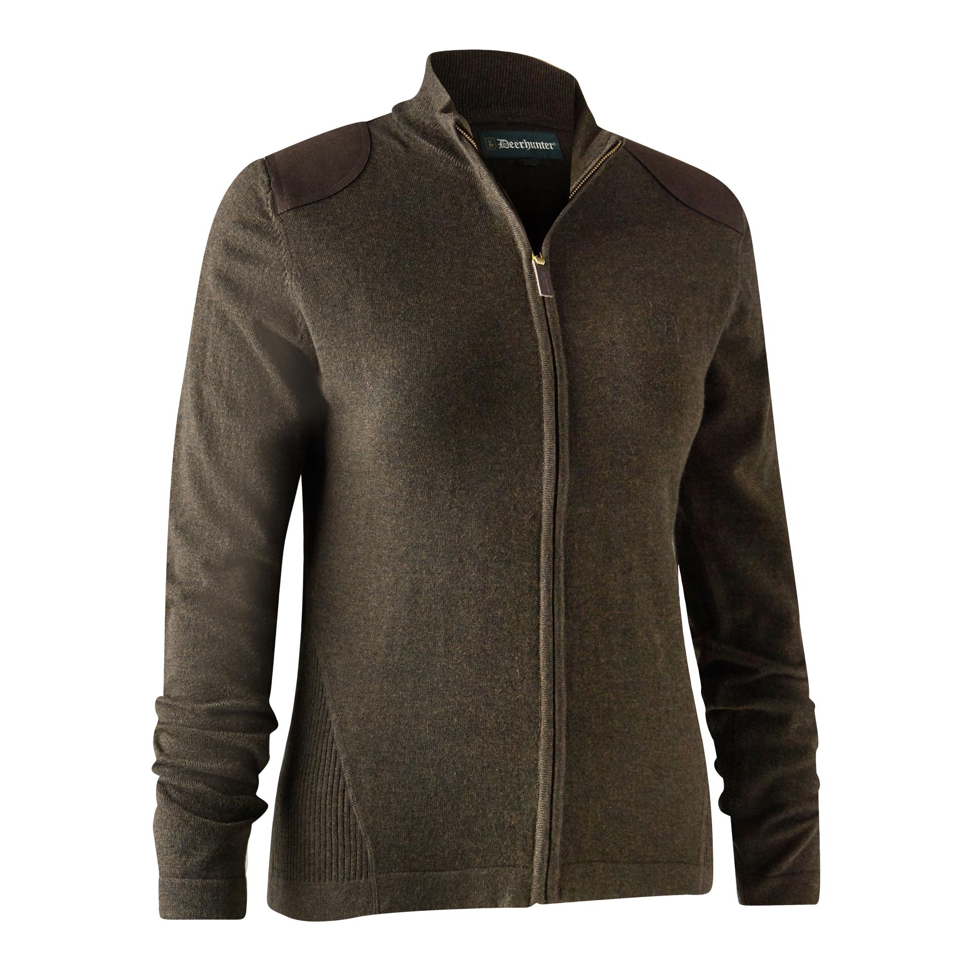 Deerhunter Damen Darlington Strickjacke - Dark Elm