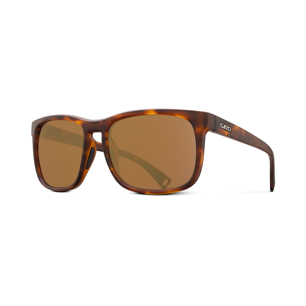 Giro Crest Sonnenbrille, Farbe: matte tortoise;vivid petrol S2, Grösse:one size