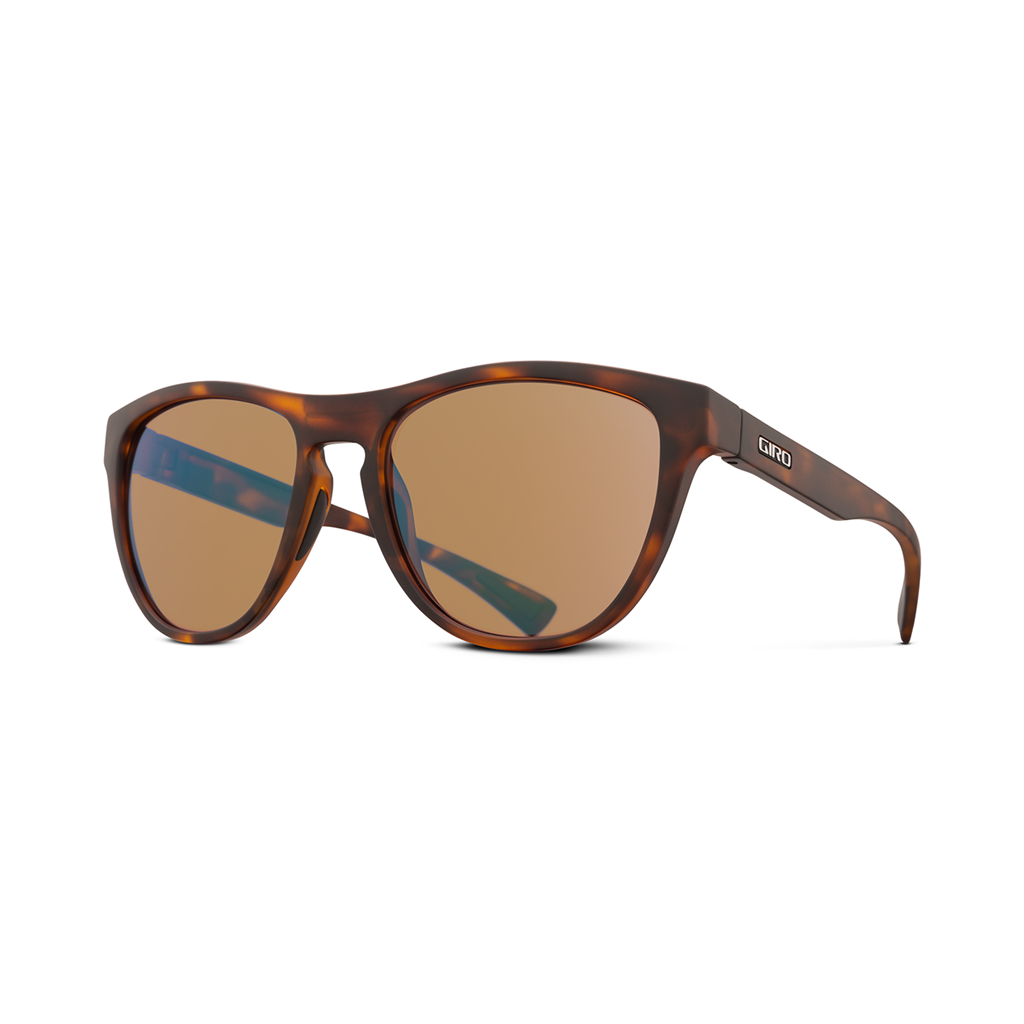 Giro Mills Sonnenbrille, Farbe: matte tortoise;vivid petrol S2, Grösse:one size