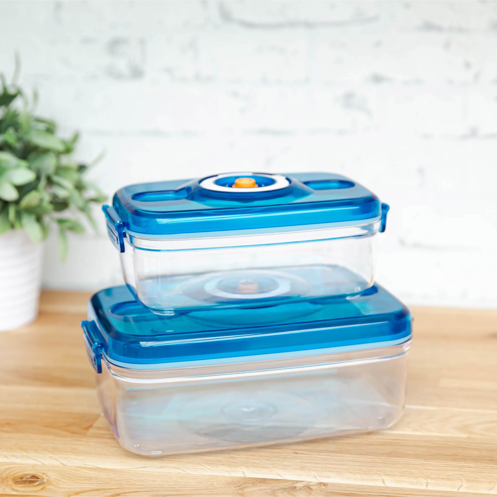 Vakuumierdosen 2er Set passend für PowerXL Duo NutriSealer