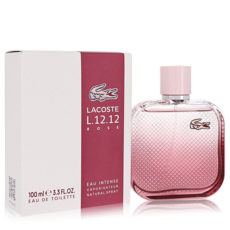 L.12.12 Rose Eau Intense by Lacoste Eau de Toilette Spray 100ml
