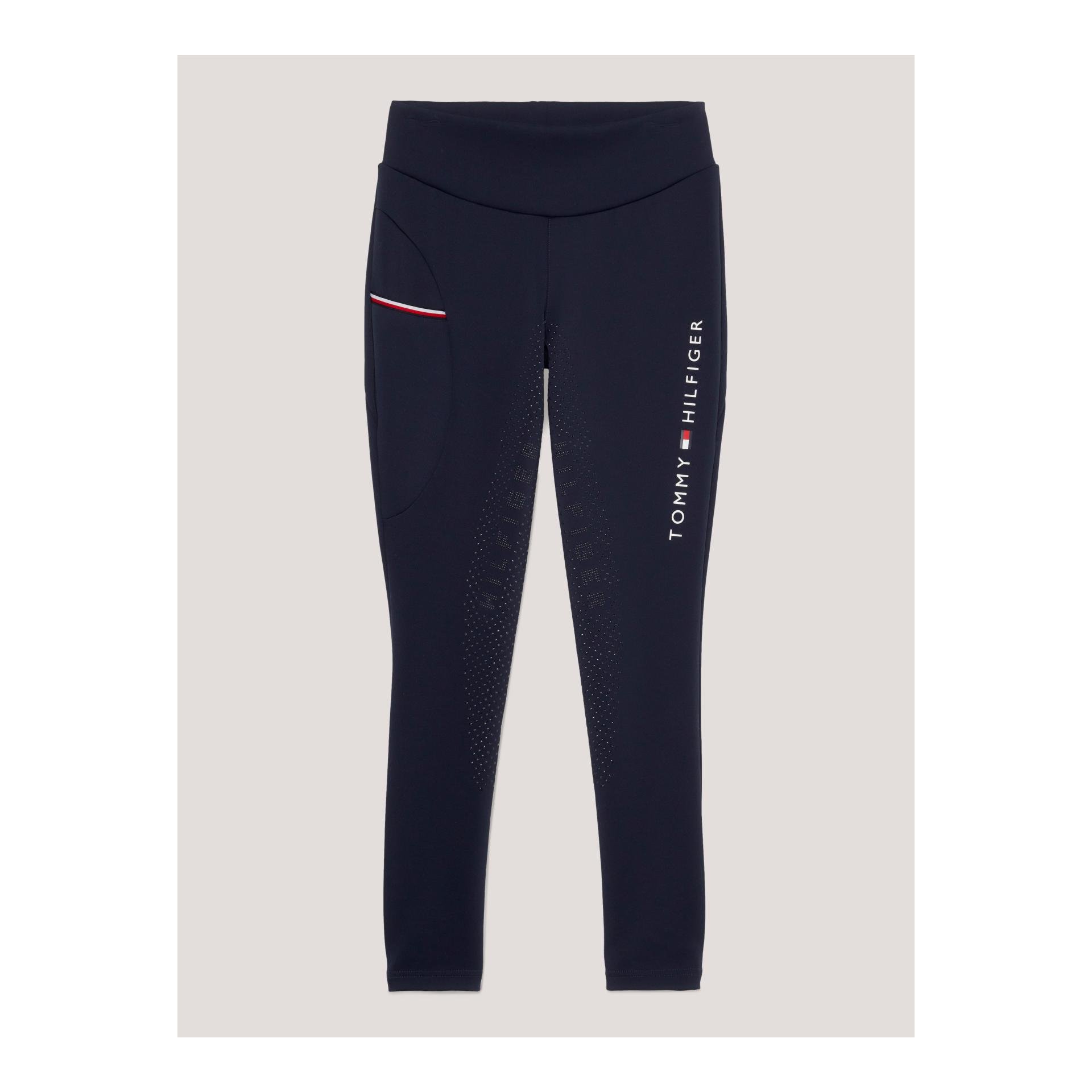 Tommy Hilfiger Equestrian Reitleggings Elmira Vollgrip Damen - Desert Sky -  Grösse Bekleidung Damen: XXS