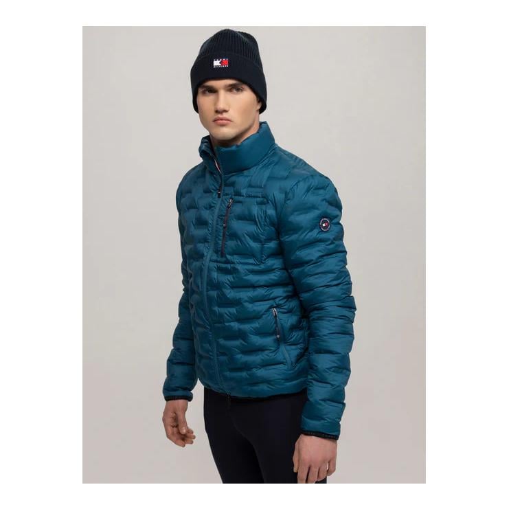 Tommy Hilfiger Equestrian Jacke Charleston Herren - Turquoise - Farbe: Turquoise, Grösse Bekleidung Herren: M