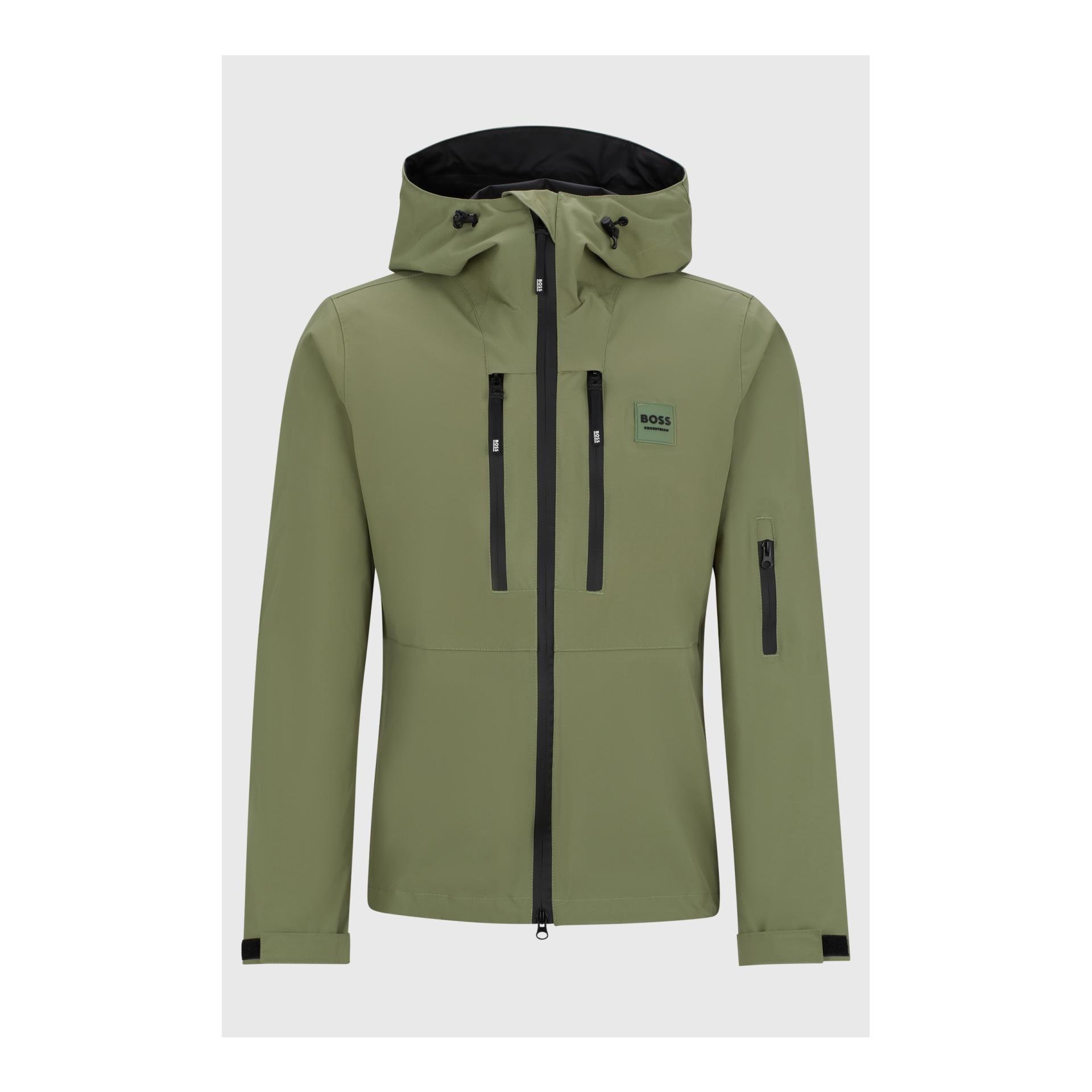 BOSS Equestrian Regenjacke Neil Herren - Olivine - Grösse Bekleidung Herren: XXL