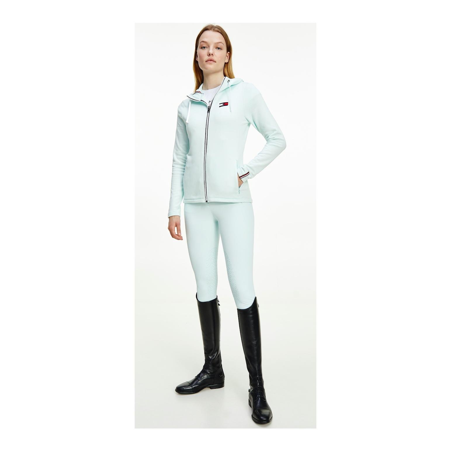 Tommy Hilfiger Equestrian Trainingsjacke Unicolor Damen - Oxygen - Grösse Bekleidung Damen: XL
