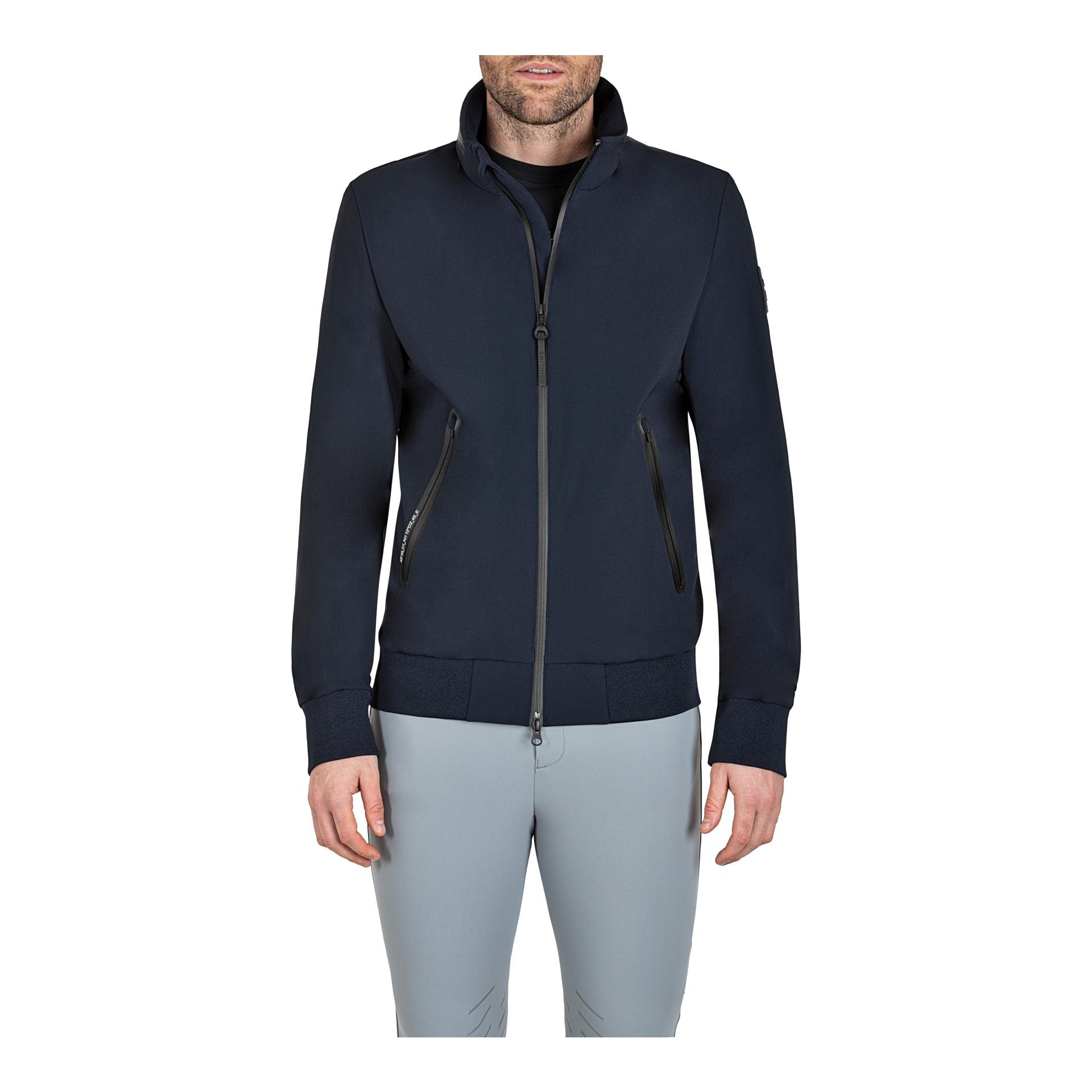 Equiline Bomberjacke Carlec Herren - blue Grösse Bekleidung Herren: XL