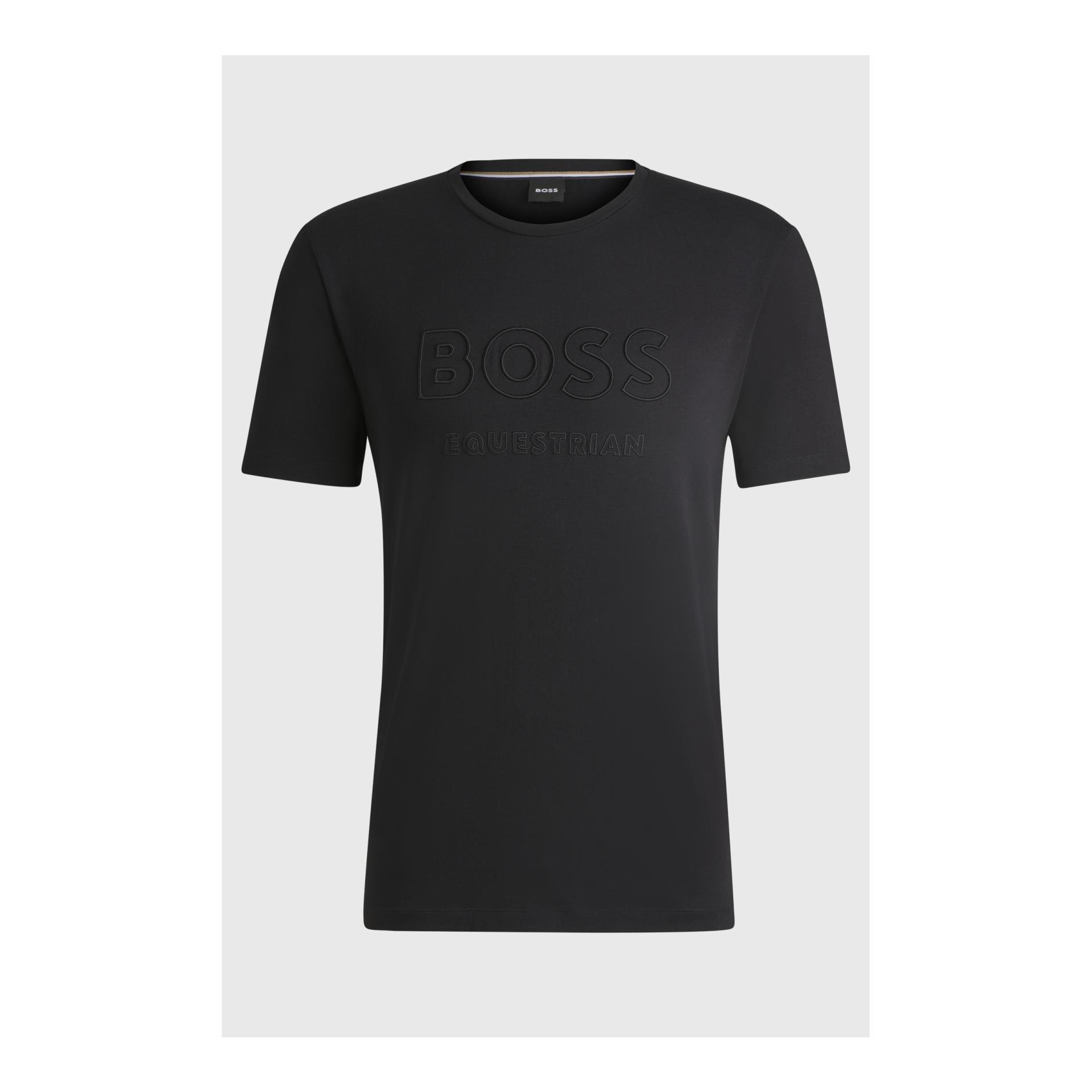 BOSS Equestrian T-Shirt Pierce Herren - Black - Grösse Bekleidung Herren: S